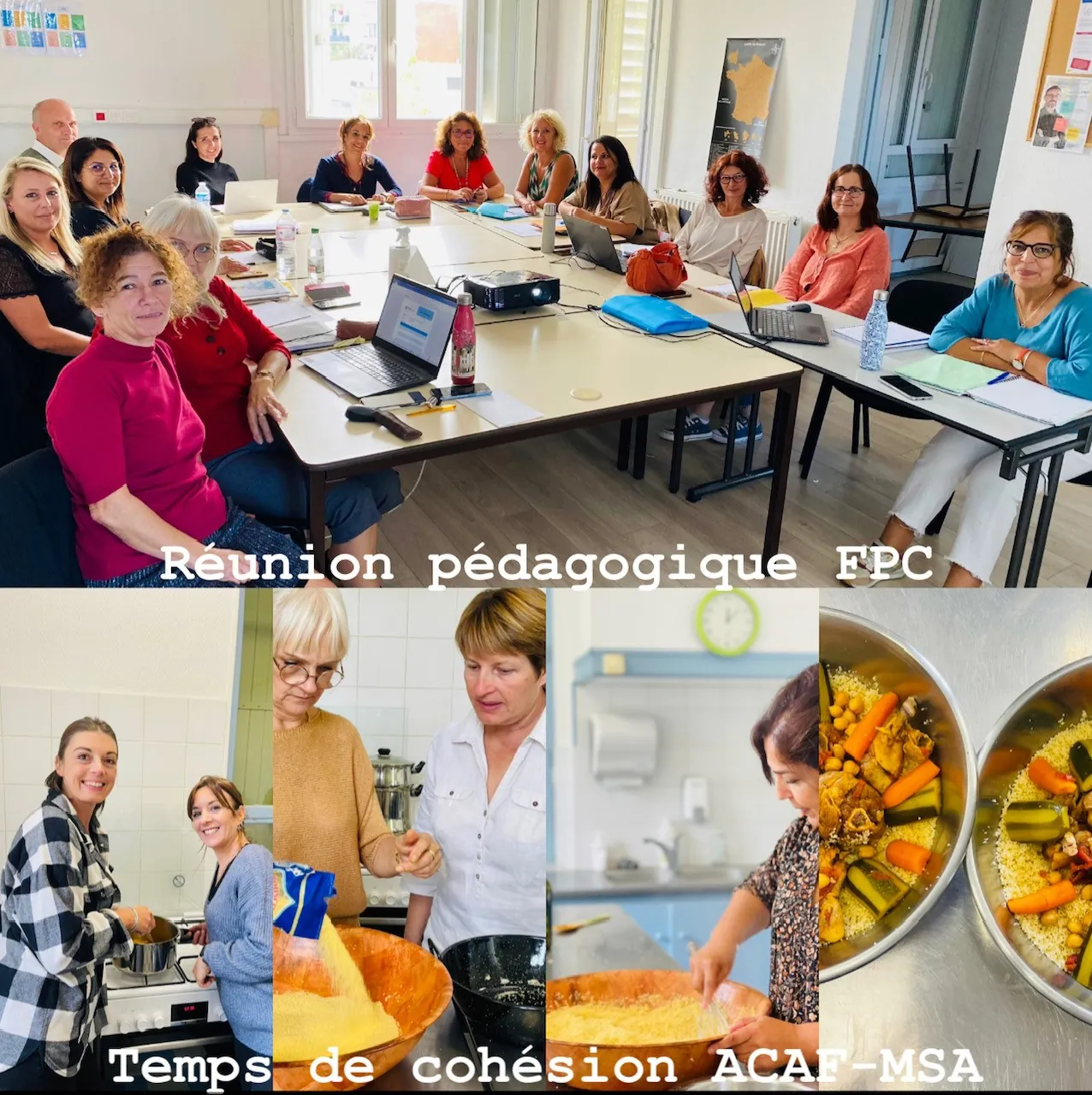 Photo 1 sur 1 : Rentrée de la formation continue : réunions et cohésion