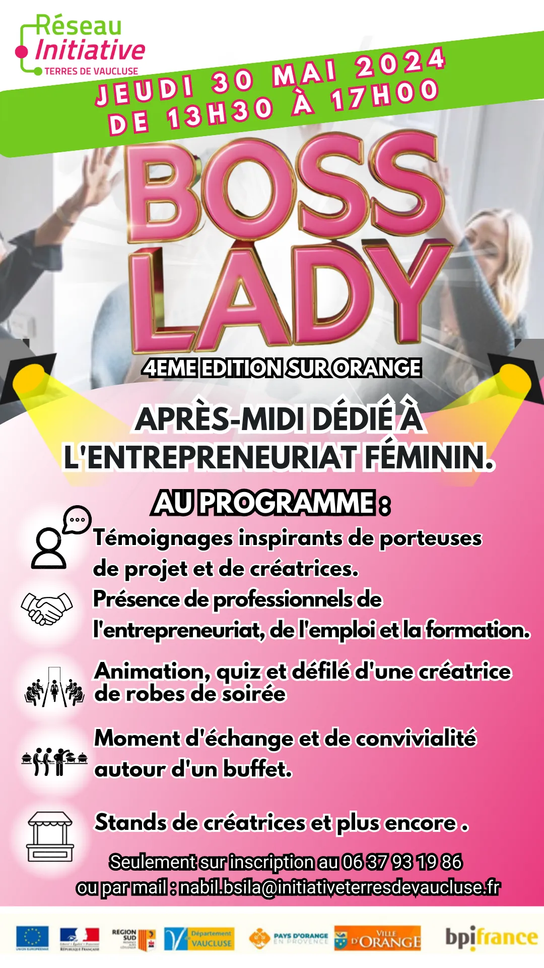 Photo 1 sur 1 : Boss Lady à Orange : célébrons l'entrepreneuriat féminin